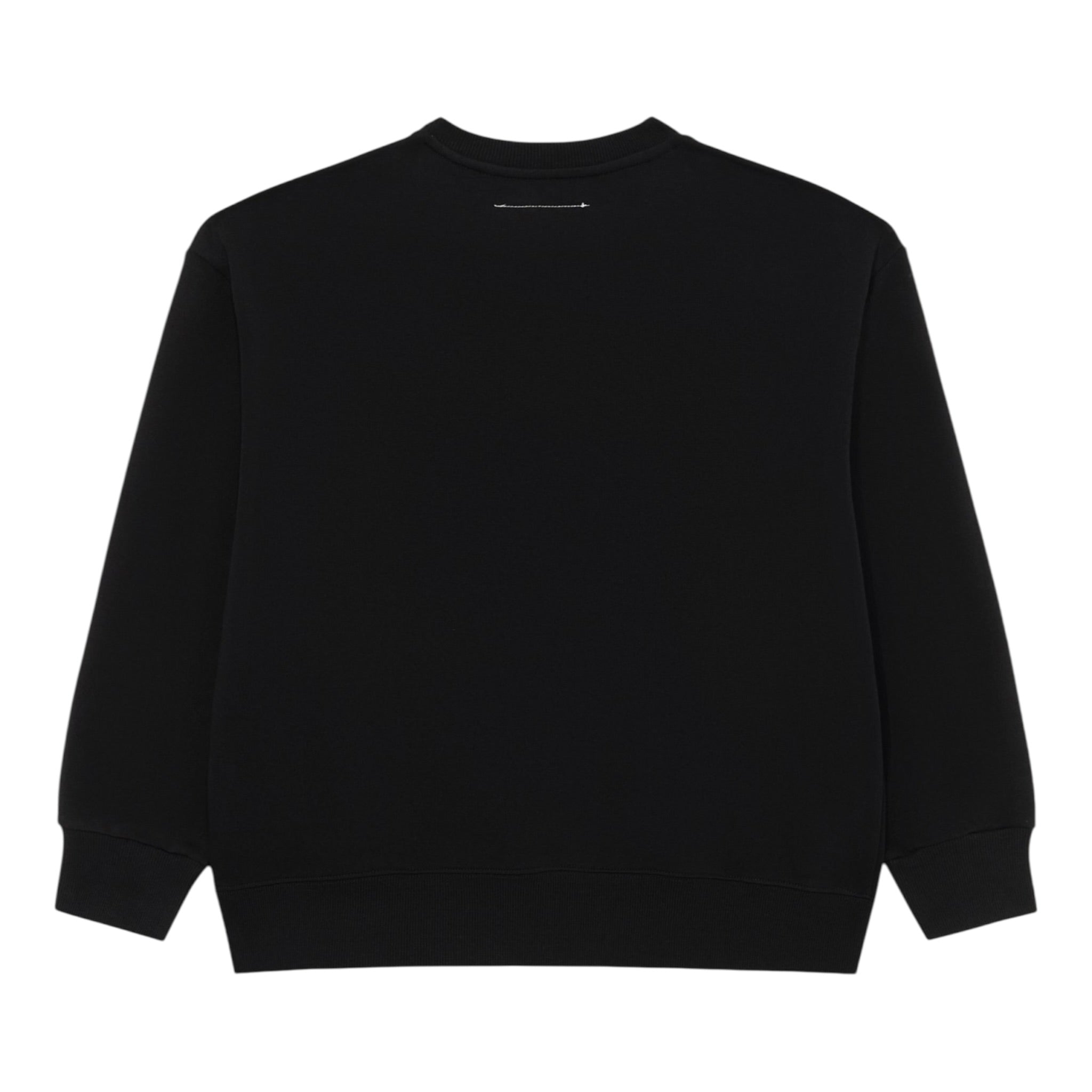 The North Face Felpa Chiusa Girocollo tinta unita con Logo Nero per Bambina M60896X NERO THE NORTH FACE 