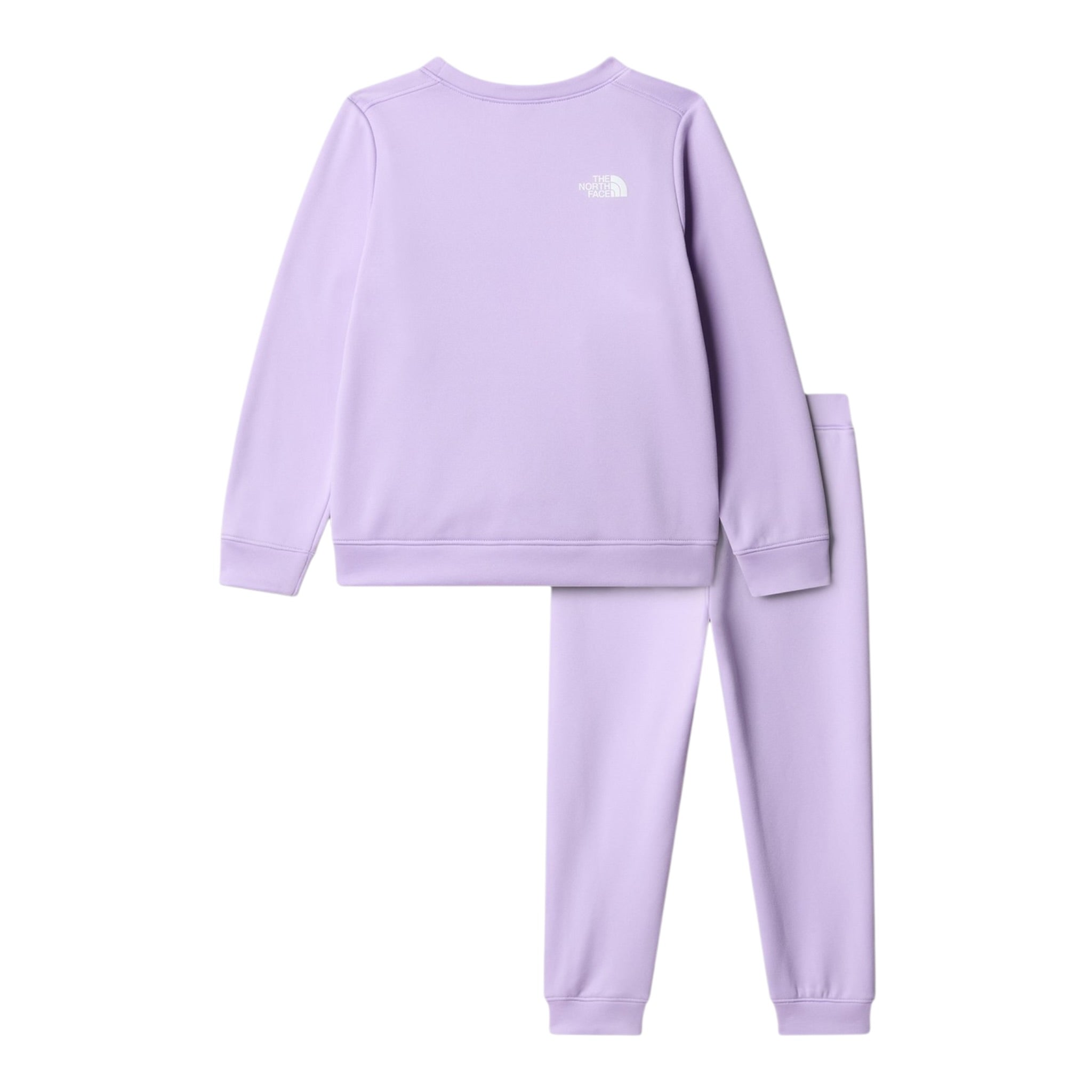 The North Face Completo 2Pz Felpa-Pantalone tinta unita Lilla per Neonata NF08CV1QZI LILLA THE NORTH FACE 
