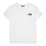 The North Face T-Shirt Girocollo tinta unita con Logo Bianco per Bambino NF0A87T4JK3 BIANCO THE NORTH FACE 