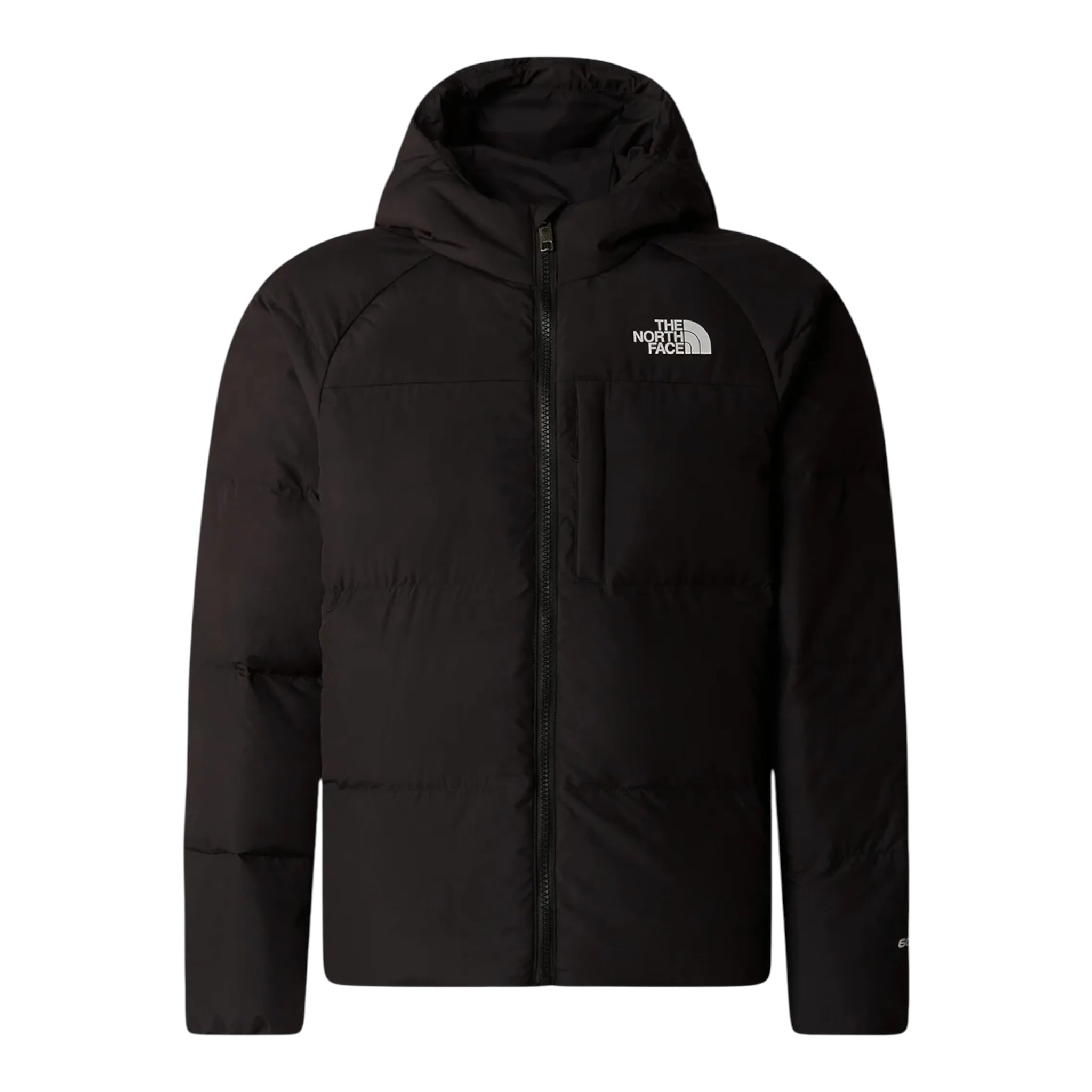 The North Face Giubbino tinta unita con Cappuccio Nero per Bambino NF0A88TXJK3 NERO THE NORTH FACE 