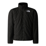 The North Face Giubbino Reversibile con Zip E Cappuccio Nero per Bambino NF0A88UCJK3 NERO THE NORTH FACE 