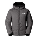 The North Face Giubbino Reversibile con Zip E Cappuccio Nero/Grigio per Bambina NF0A88UEW00 NERO/GRIGIO THE NORTH FACE 