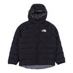 The North Face Giubbino Reversibile con Zip E Cappuccio Nero/Grigio per Bambino NF0A88UEW00X NERO/GRIGIO THE NORTH FACE 