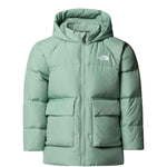 The North Face Giubbino tinta unita con Logo Verde per Neonato NF0A88VFBQ1NX VERDE THE NORTH FACE 