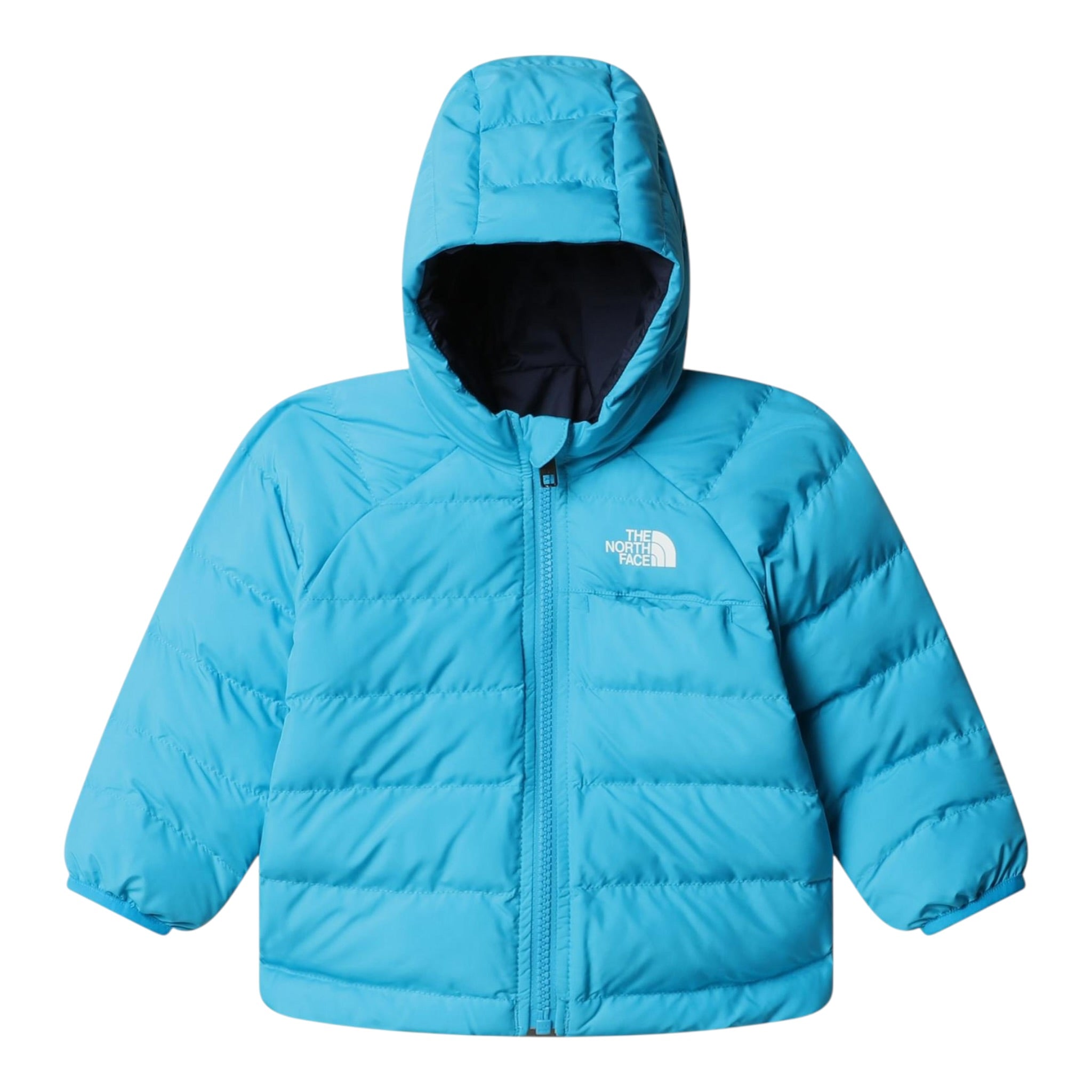 The North Face Giubbino Reversibile Bicolore Azzurro/Blu per Neonato NF0A88W3D7R AZZURRO/BLU THE NORTH FACE 