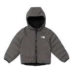 The North Face Giubbino tinta unita con Cappuccio Reversibile Nero/Grigio per Bambino NF0A88W3W00JX NERO/GRIGIO THE NORTH FACE 