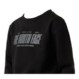 The North Face Felpa Chiusa Girocollo tinta unita con Logo Nero per Bambino NF0A8EATJK3 NERO THE NORTH FACE 