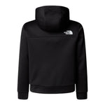 The North Face Felpa con Zip E Cappuccio tinta unita Nero per Bambino NF0A8EB6JK3 NERO THE NORTH FACE 