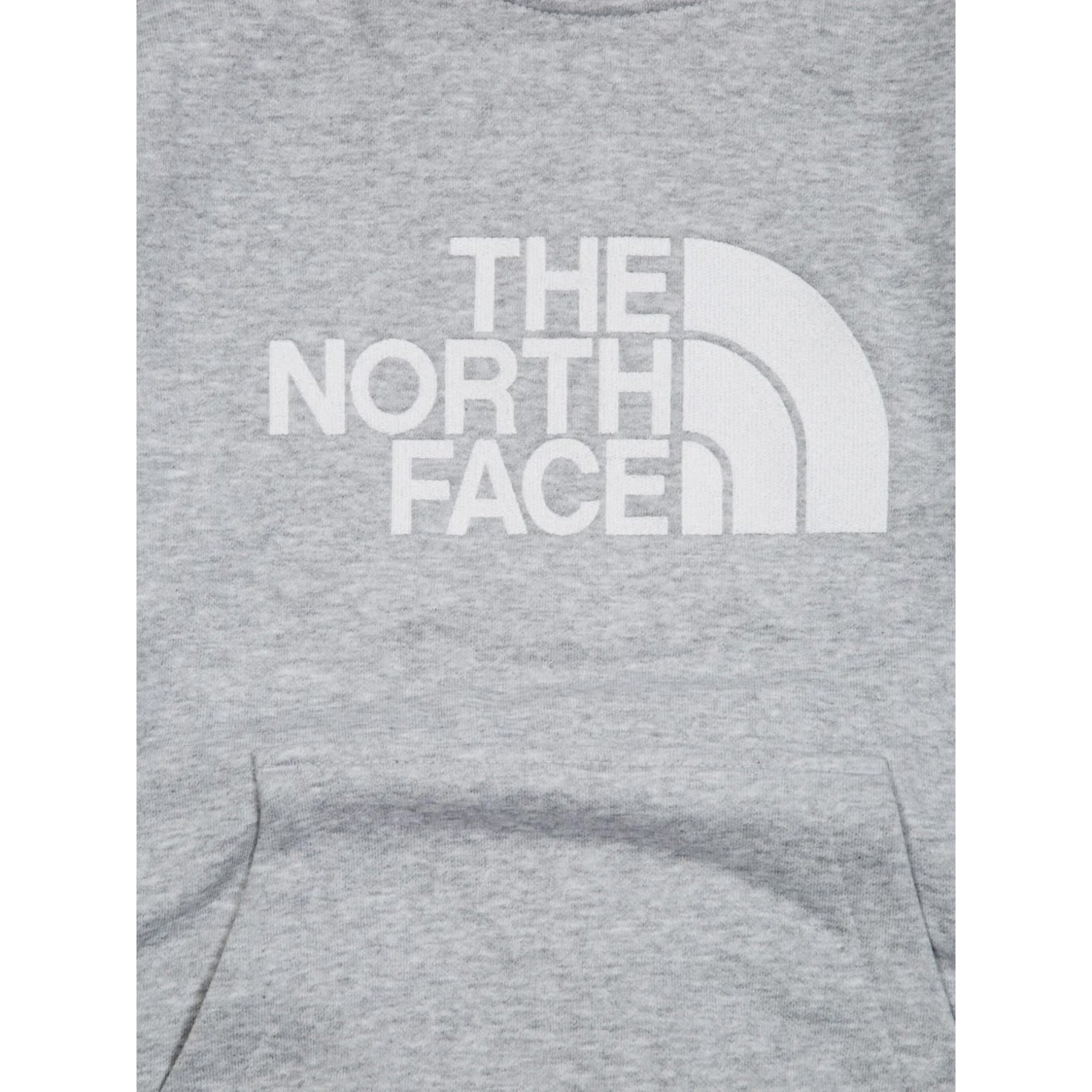 The North Face Felpa Chiusa con Cappuccio tinta unita Grigio per Bambino NF0A8EHHDYX GRIGIO THE NORTH FACE 