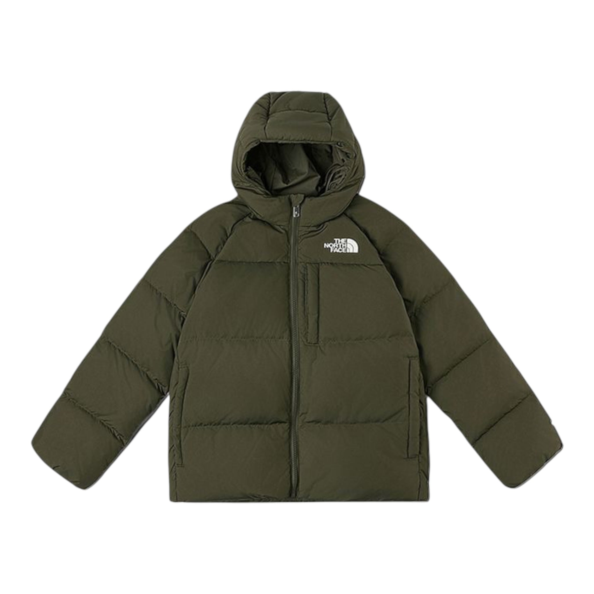 The North Face Giubbino tinta unita con Logo Verde per Bambino NF0AX21L VERDE THE NORTH FACE 