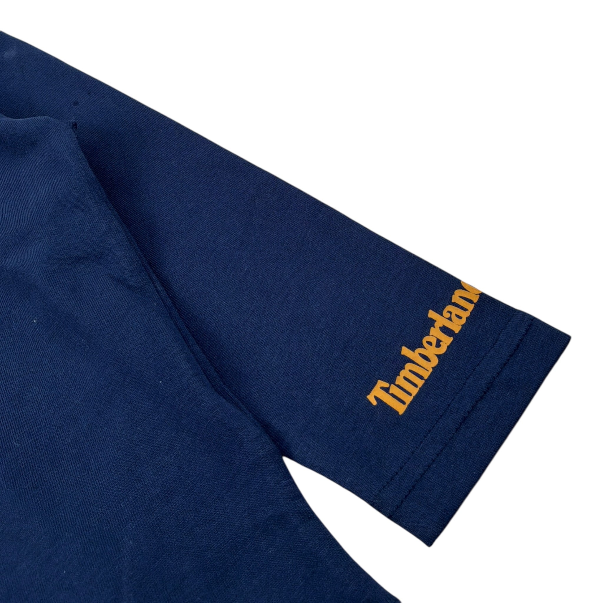 Timberland Shirt tinta unita con Stampa Blu per Bambino T25T35 BLU TIMBERLAND 