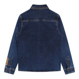Timberland Camicia In Denim tinta unita Blu per Bambino T25U46 BLU TIMBERLAND 
