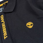 Timberland Polo tinta unita con Stampa Nero per Bambino T25U48 NERO TIMBERLAND 