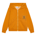 Timberland Felpa tinta unita con Cappuccio E Zip Senape per Bambino T60327 SENAPE TIMBERLAND 