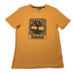 Timberland T-Shirt tinta unita con Stampa Senape per Bambino T60381 SENAPE TIMBERLAND 