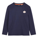 Timberland Shirt tinta unita con Stampa Blu per Bambino T60531 BLU TIMBERLAND 