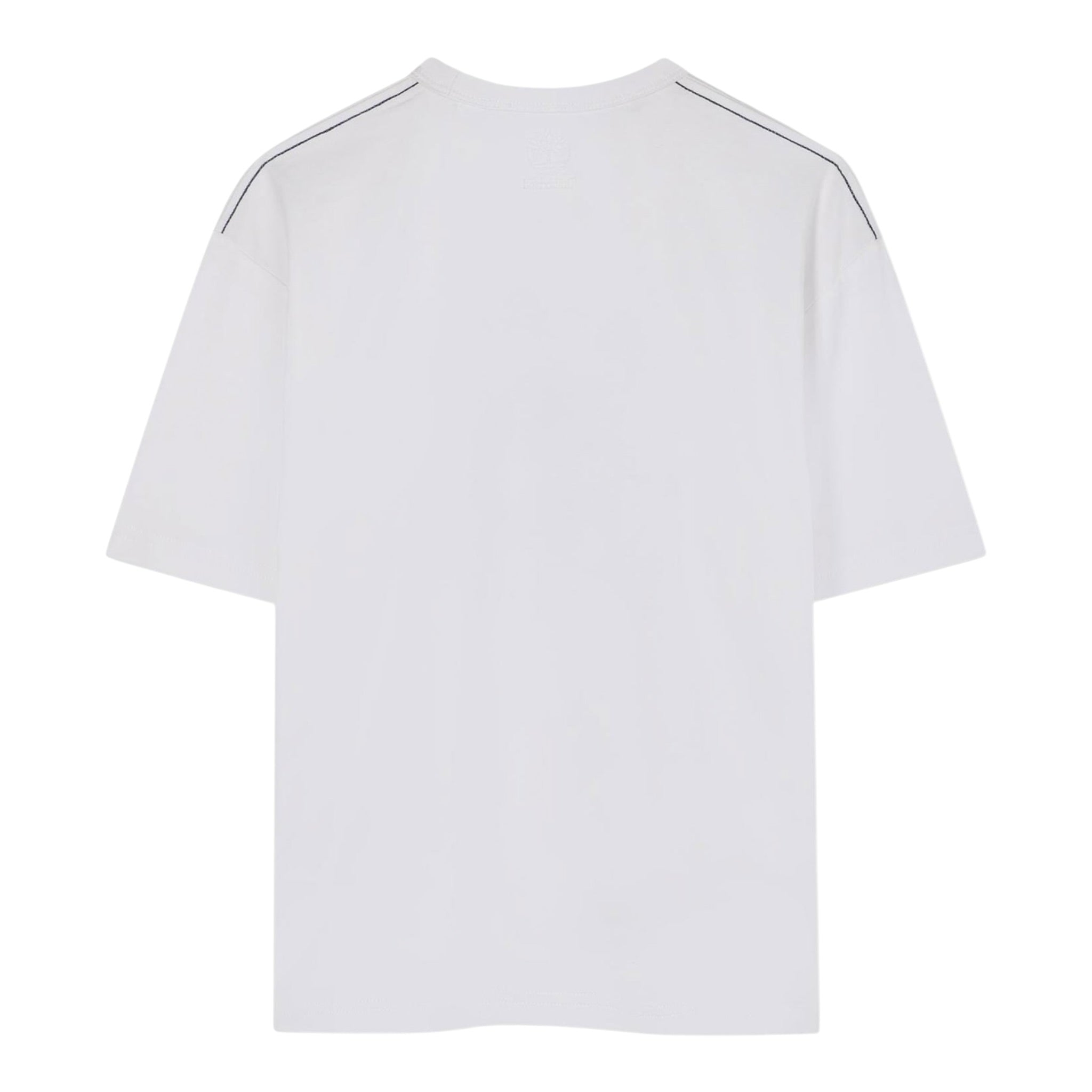 Timberland T-Shirt tinta unita con Stampa Bianco per Bambino T60532X BIANCO TIMBERLAND 