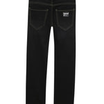 Timberland Jeans tinta unita con Cuciture In Contrasto Nero per Bambino T60570 NERO TIMBERLAND 
