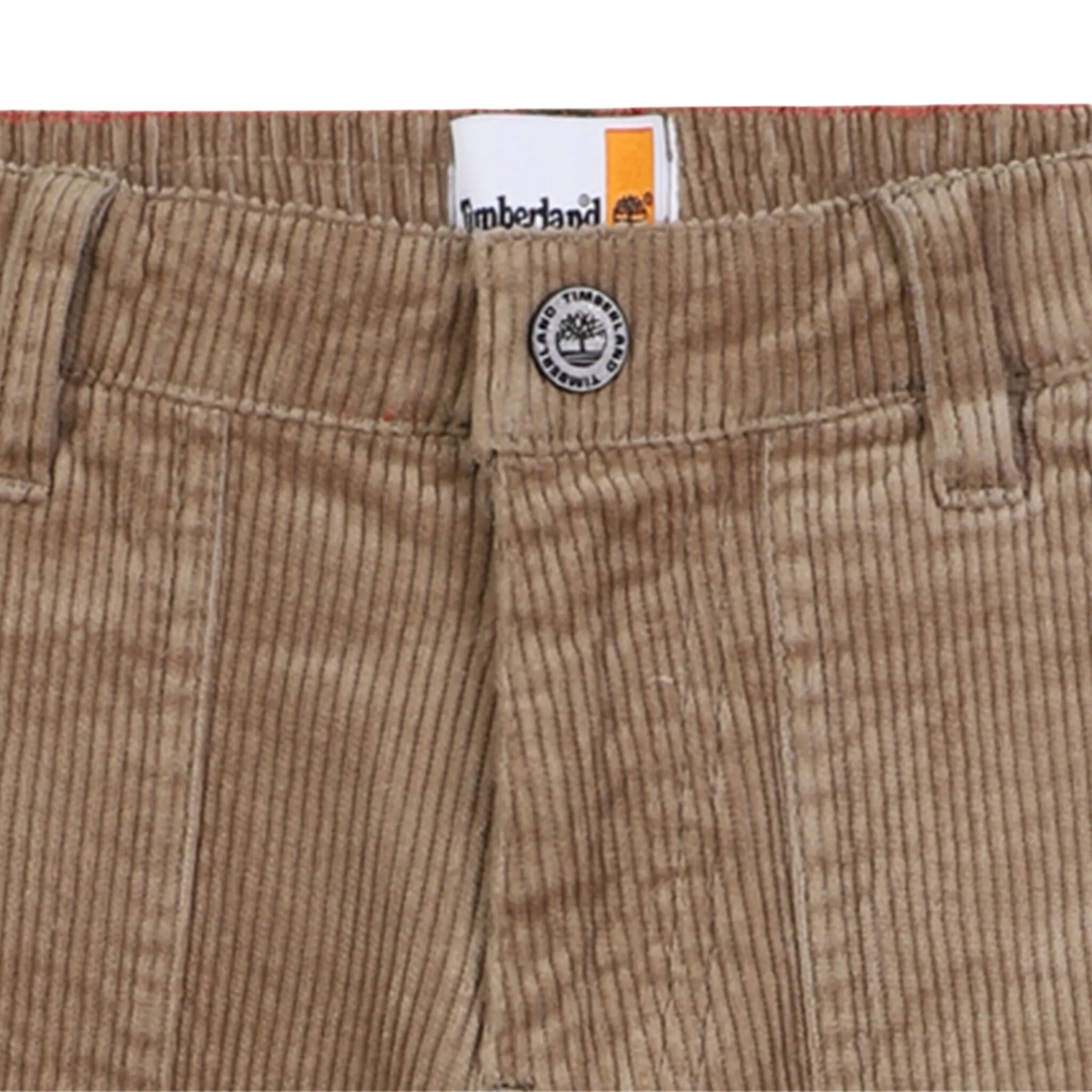 Timberland Pantalone tinta unita In Velluto Beige per Bambino T60576X BEIGE TIMBERLAND 
