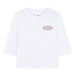 Timberland Shirt tinta unita con Stampa Bianco per Bambino T60587J BIANCO TIMBERLAND 