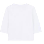 Timberland Shirt tinta unita con Stampa Bianco per Bambino T60587J BIANCO TIMBERLAND 