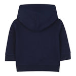 Timberland Felpa Chiusa con Cappuccio tinta unita Blu per Neonato T60592X BLU TIMBERLAND 