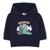 Timberland Felpa Chiusa con Cappuccio tinta unita Blu per Bambino T60592XJ BLU TIMBERLAND 