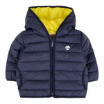 Timberland Giubbino Bicolore con Zip E Cappuccio Blu per Bambino T60607XXJ BLU TIMBERLAND 