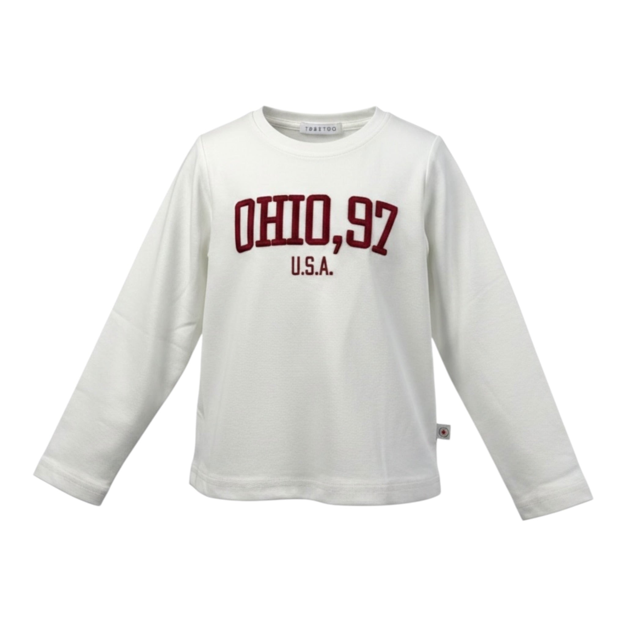 To Be Too Shirt tinta unita con Stampa Bianco per Bambina TB938W25 BIANCO TO be too 