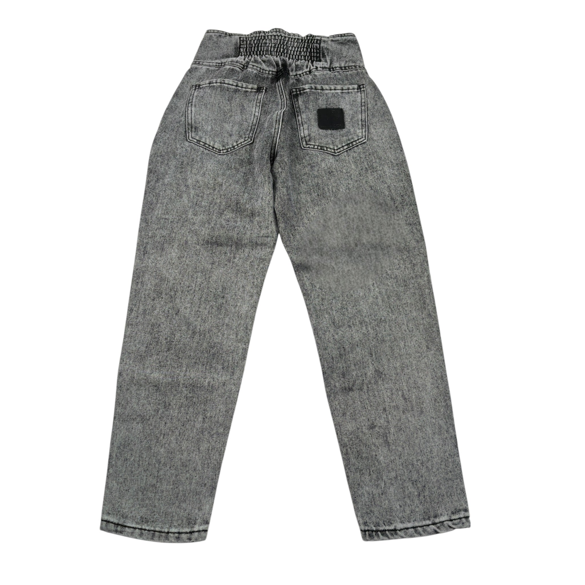 To Be Too Jeans tinta unita con Elastico In Vita Nero per Bambina TBT1222 NERO TO be too 