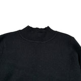 To Be Too Maglia tinta unita Modello Crop Nero per Bambina TFJF24M465 NERO TO be too 