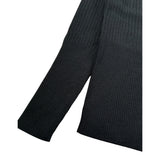 To Be Too Maglia tinta unita Mezzo Collo Nero per Bambina TFJF24M490 NERO TO be too 
