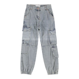 To Be Too Jeans tinta unita Modello Cargo Azzurro per Bambina TFJF24P454 AZZURRO TO be too 