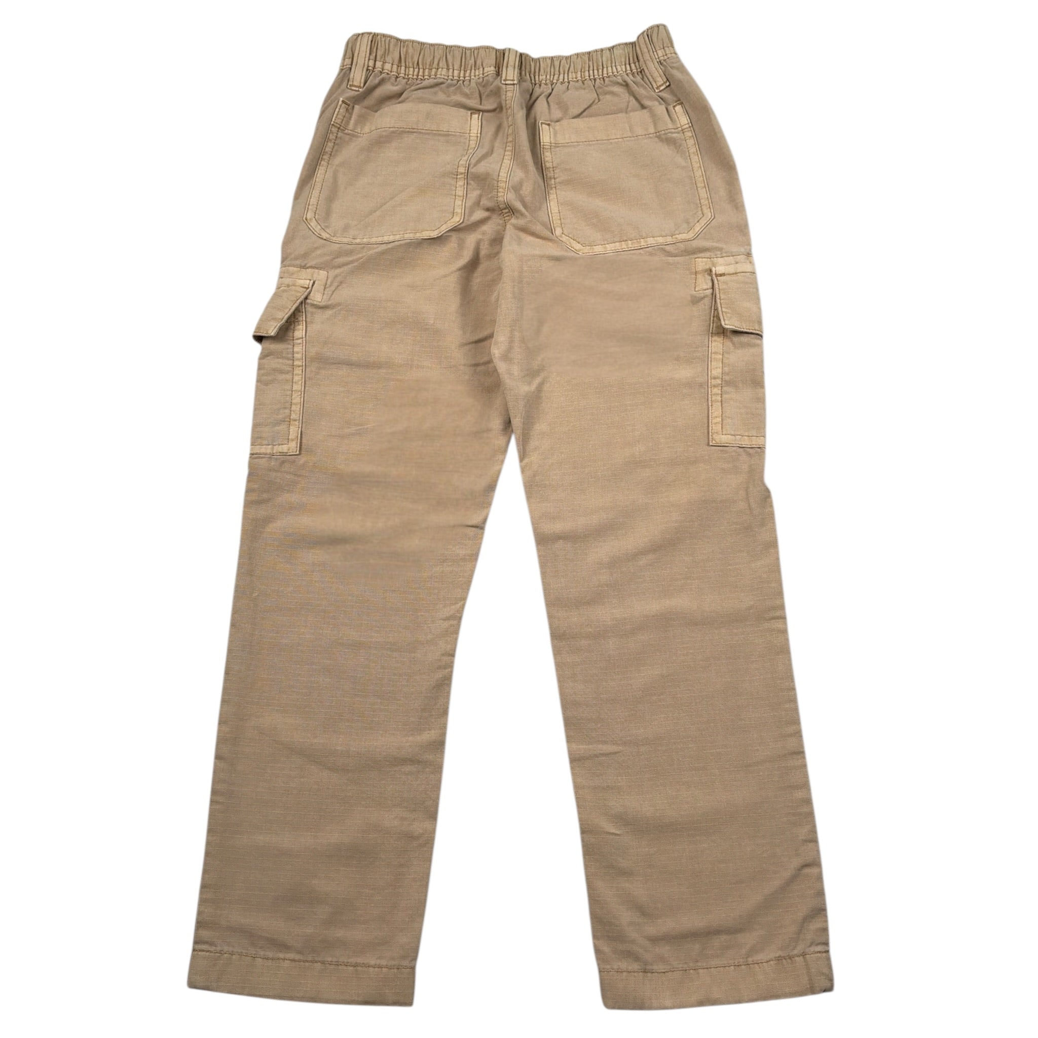Tommy Hilfiger Pantalone tinta unita con Elastico In Vita Beige per Bambino KB0KB009693 BEIGE TOMMY HILFIGER 