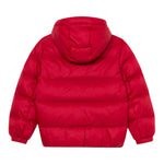 Tommy Hilfiger Giubbino tinta unita con Cappuccio Rosso per Bambino KB0KB01009 ROSSO TOMMY HILFIGER 