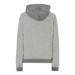 Tommy Hilfiger Felpa Chiusa con Cappuccio tinta unita Grigio per Bambino KB0KB09190 GRIGIO TOMMY HILFIGER 