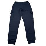 Tommy Hilfiger Pantalone Modello Tuta tinta unita con Logo Blu per Bambino KB0KB09239 BLU TOMMY HILFIGER 
