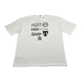 Tommy Hilfiger T-Shirt Girocollo Tinta Uita con Stampa Bianco per Bambino KB0KB097290 BIANCO TOMMY HILFIGER 