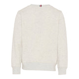 Tommy Hilfiger Felpa tinta unita Girocollo con Stampa Verde per Bambino KB0KB09741 VERDE TOMMY HILFIGER 