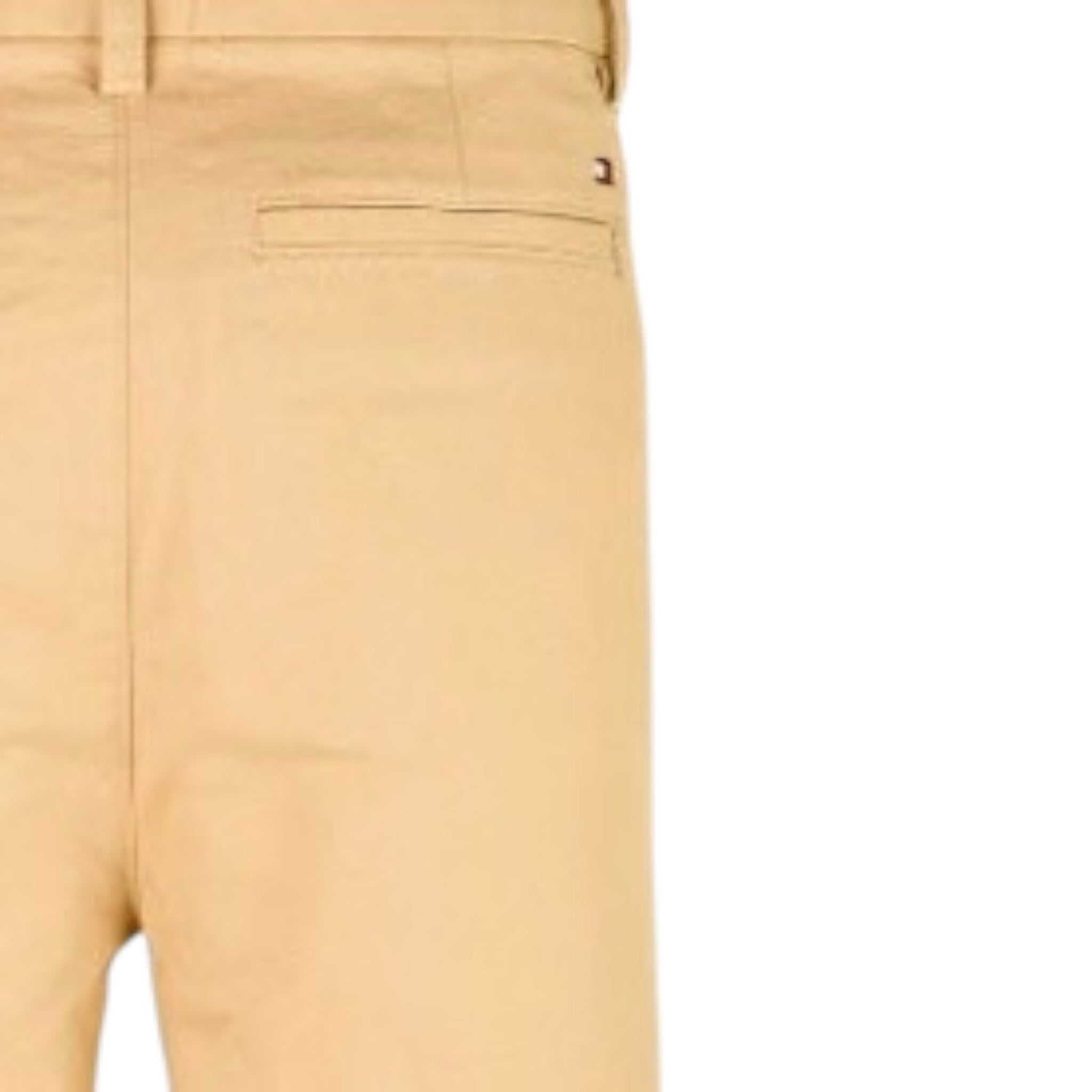Tommy Hilfiger Pantalone tinta unita con Girovita Regolabile Beige per Bambino KB0KB09780 BEIGE TOMMY HILFIGER 