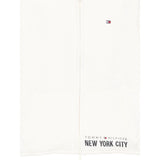 Tommy Hilfiger Felpa con Zip E Cappuccio tinta unita Panna per Bambino KB0KB09894 PANNA TOMMY HILFIGER 