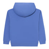 Tommy Hilfiger Felpa Chiusa con Cappuccio tinta unita Celeste per Bambino KB0KB09897 CELESTE TOMMY HILFIGER 