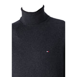 Tommy Hilfiger Maglia Collo Alto tinta unita Nero per Bambino KB0KB09976 NERO TOMMY HILFIGER 