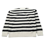Tommy Hilfiger Maglia Girocollo Fantasia A Righe Panna/Nero per Bambina KG0KG08843 PANNA/NERO TOMMY HILFIGER 