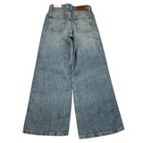 Tommy Hilfiger Jeans tinta unita Modello Palazzo Azzurro per Bambina KG0KG09017 AZZURRO TOMMY HILFIGER 