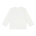 Tommy Hilfiger Shirt Girocollo tinta unita con Logo Bianco per Neonato KN0KN01857 BIANCO TOMMY HILFIGER 