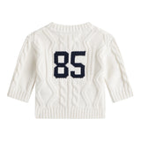 Tommy Hilfiger Cardigan tinta unita con Ricami Panna per Neonato KN0KN02090 PANNA TOMMY HILFIGER 