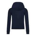 Tommy Hilfiger Felpa tinta unita con Stampa E Cappuccio Blu per Bambino KS0KS00595 BLU TOMMY HILFIGER 