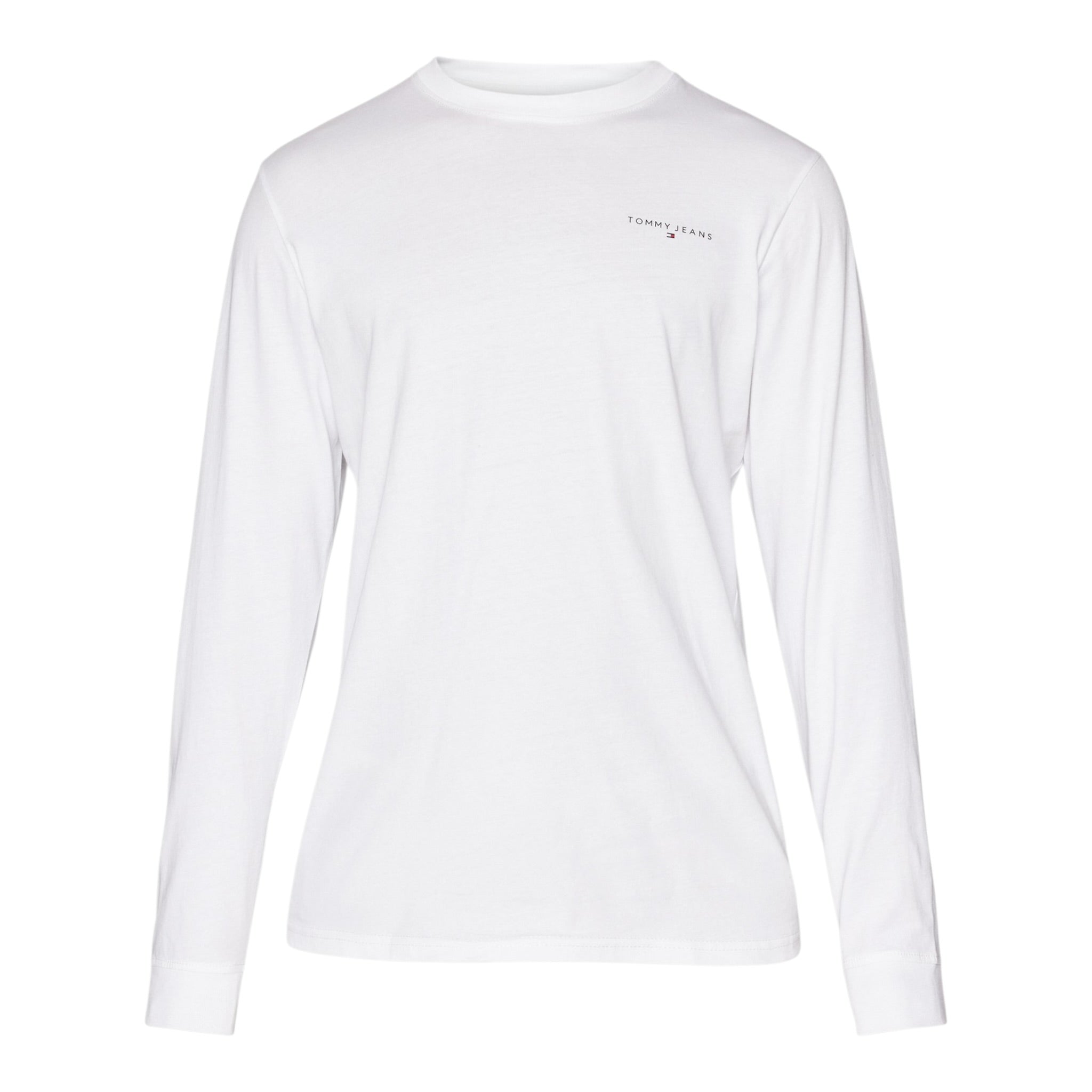 Tommy Hilfiger Shirt Girocollo tinta unita Bianco per Bambino KS0KS00655X BIANCO TOMMY HILFIGER 