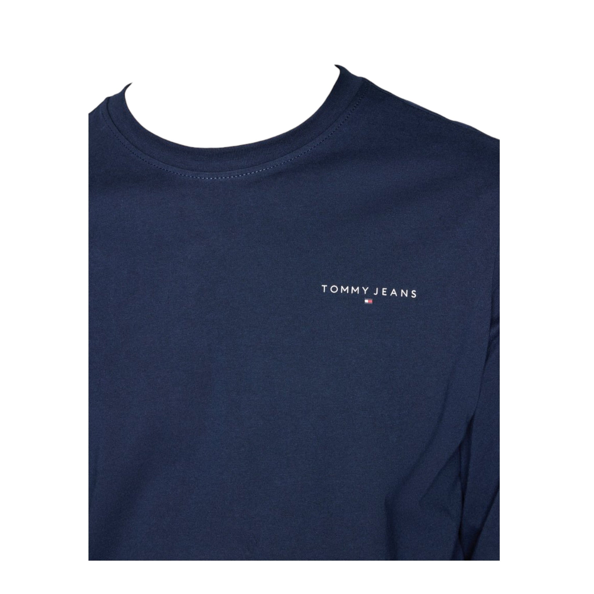 Tommy Hilfiger Shirt Girocollo tinta unita Blu per Bambino KS0KS00655X BLU TOMMY HILFIGER 